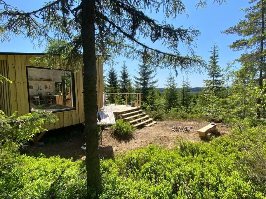 Forest Cabin With Stunning Mountain View & Sauna Турсбю Екстер'єр фото