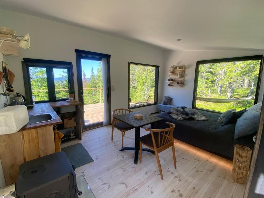 Forest Cabin With Stunning Mountain View & Sauna Турсбю Екстер'єр фото