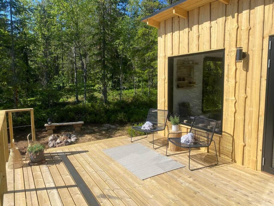 Forest Cabin With Stunning Mountain View & Sauna Турсбю Екстер'єр фото