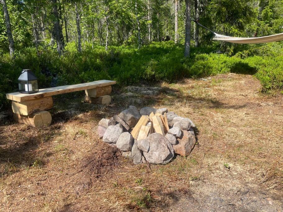 Forest Cabin With Stunning Mountain View & Sauna Турсбю Екстер'єр фото
